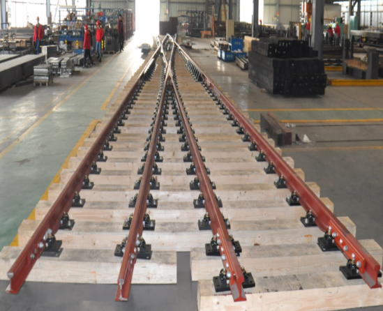 准窄轨菱形交叉道岔