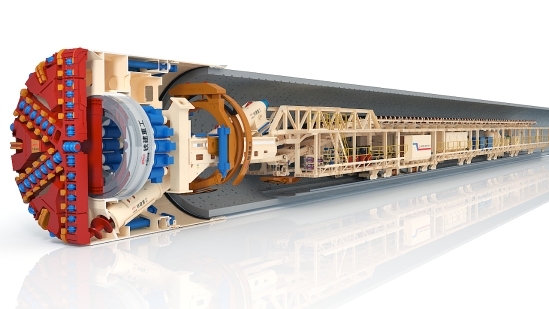 土压平衡盾构机